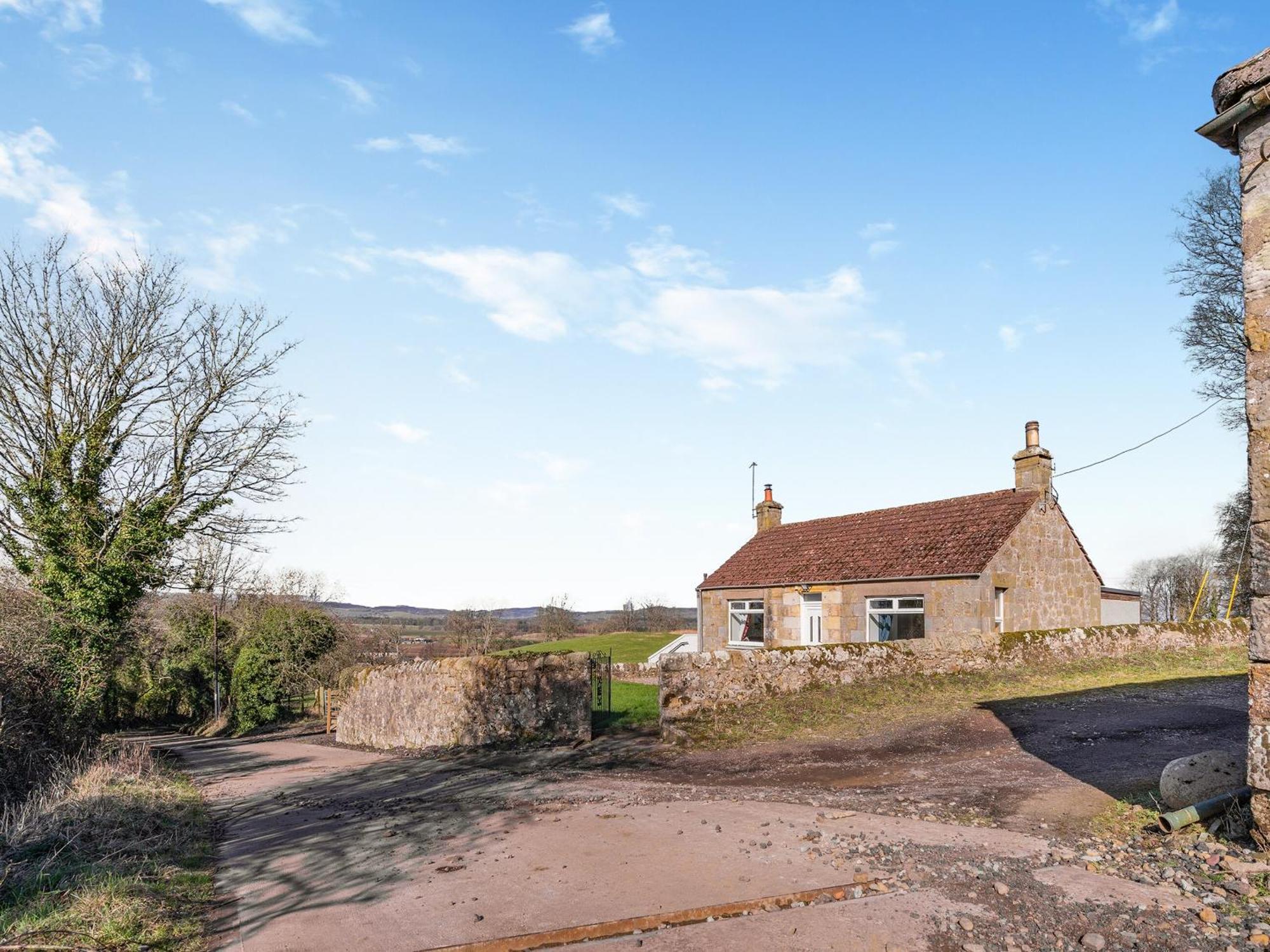 The Old Shepherds Cottage Pitlessie Exterior foto